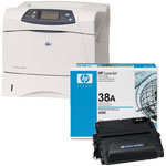 HP Q1338A cartridge and printer