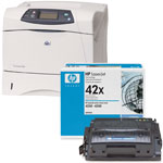 HP Q5942 cartridge and printer