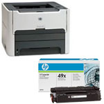 HP Q5949A cartride and printer